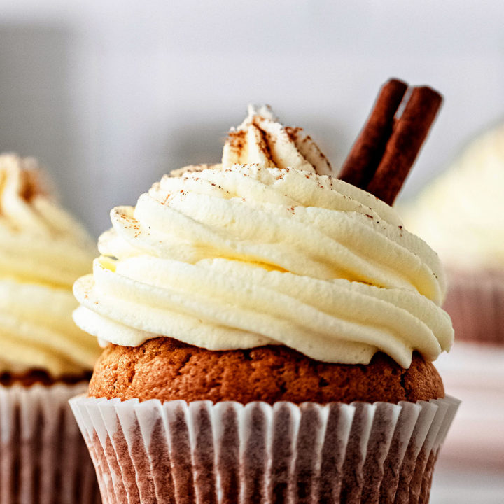 Eggnog Cupcakes