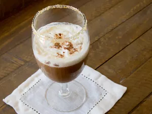Flaming Irish Coffee