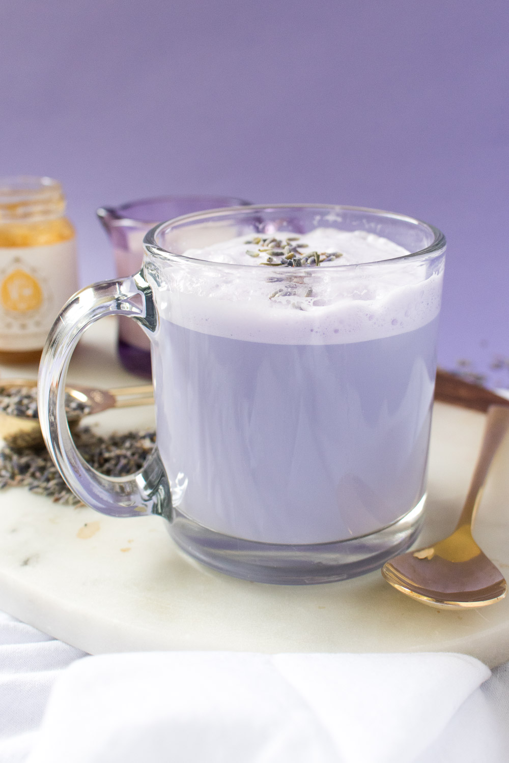 Lavender Tea Latte